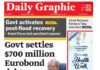 Newspaper headlines: Monday, July 6, 2026