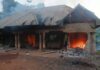 Police post set ablaze after fatal shooting at Sefwi Sayerano