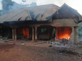 Police post set ablaze after fatal shooting at Sefwi Sayerano