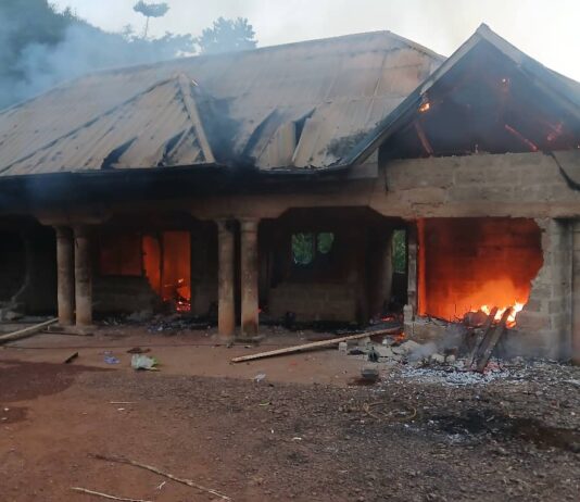 Police post set ablaze after fatal shooting at Sefwi Sayerano