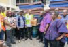 NADMO distributes relief items to flood victims in Volta region