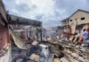 Boy, 13, killed as fire ravages nine-bedroom house at Tarkwa Makro