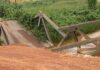 Residents call for urgent attention after bridge linking Achiase and Anumso communities collapses