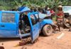 Three killed, 11 injured in head-on collision at Ajumako Kokoben