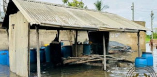 Volta floods: More than 30 houses collapse, scores displaced in Keta