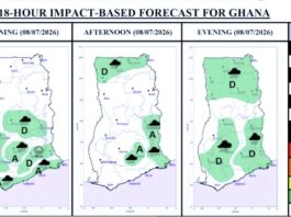 GMet forecasts rain, thunderstorms and fog across parts of Ghana
