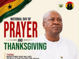 2026 National Day of Prayer and Thanksgiving comes off today