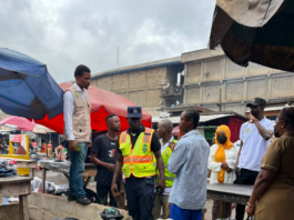 “Samansaman” in action: KMA taskforce storms Adum over unhygienic food practices