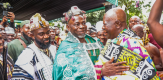 Asantehene hosts Yagbonwura at Manhyia Palace (Photos)