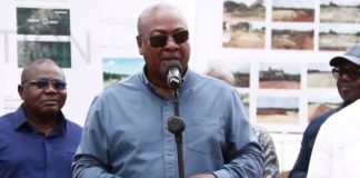 Mahama optimistic Ho-Aflao Highway sections will be commissioned within six months