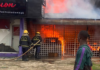 Fire guts fashion training centre at Kumasi Top High, destroys materials worth thousands of cedis