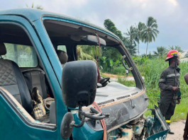 Two injured in head-on collision at Fianko