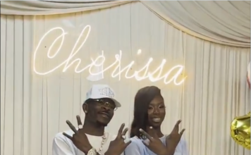 Shatta Wale and daughter Cherissa steal hearts with emotional ‘Sweet 16’ celebration