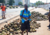 AMA arrests coconut seller for using walkway as trading, storage space