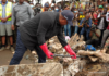 Mahama joins Alajo residents for final day of nationwide clean-up exercise