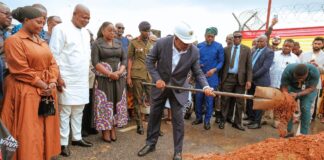 President Mahama cuts sod for seven-storey car park and commercial complex at Airport