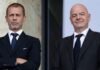 Uefa preparing criminal legal action against Infantino