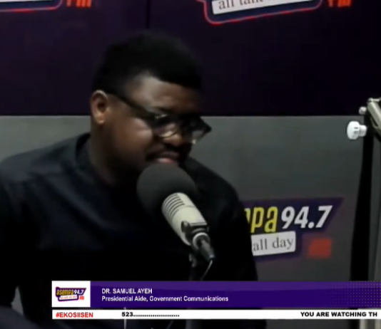 NPP enjoying freedoms it denied NDC under previous government – Dr Samuel Ayeh