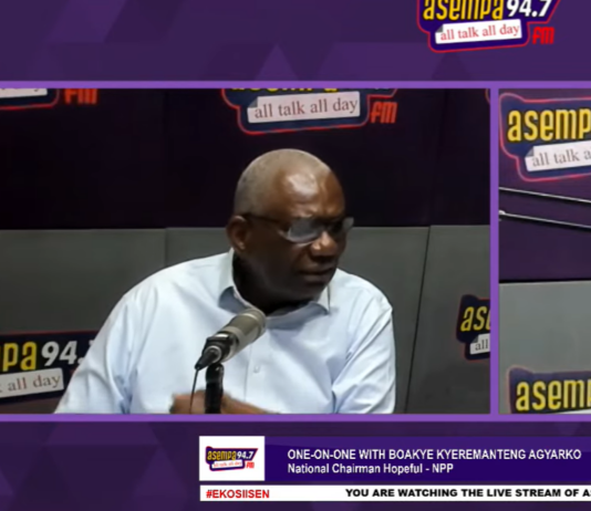I am tired of being in opposition, my goal is to win in 2028 – Boakye Agyarko