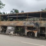 Wangara Krom residents appeal for removal of abandoned vehicle from Bogoso road