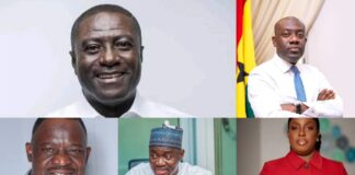 Kojo Oppong Nkrumah, Alhassan Suhuyini, A.B.A. Fuseini, Obuobia Darko-Opoku, Gideon Aryeequaye, Kojo Frimpong, Elizabeth Ohene and potentially Captain Smart