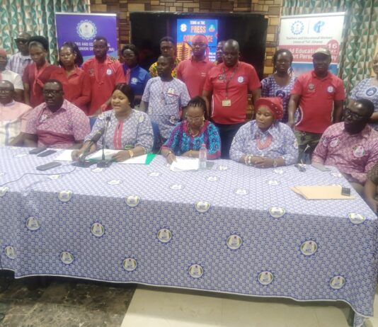 TEWU-TUC gives gov’t two-week ultimatum over grievances of non-teaching staff