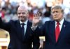 Trump says it would be ‘terrible mistake’ to remove Infantino