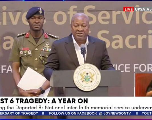 No lesson from this tragedy must be forgotten – Mahama on helicopter crash anniversary