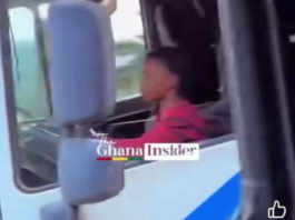 Police arrest two over viral video of 12-year-old driving articulated truck