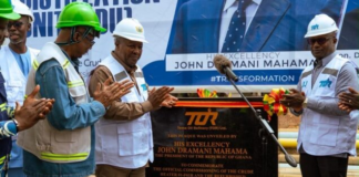Mahama commissions refurbished TOR Crude Distillation Unit, commends management for turnaround