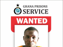 Ghana Prisons Service on manhunt for 29-year-old escapee