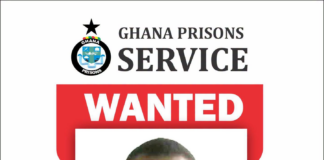 Ghana Prisons Service on manhunt for 29-year-old escapee