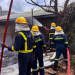 GNFS contains Bogoso market fire, saves eight shops from destruction