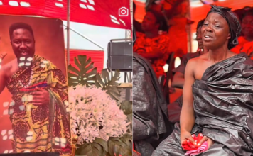 Emotional scenes as Kumawood actor Kwakye Oboubi’s family marks one week observance