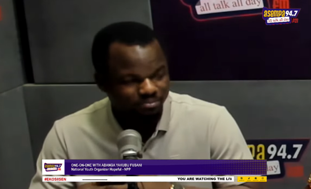 Abanga Yakubu Claims Over 80 Percent Support for Youth Organiser Role