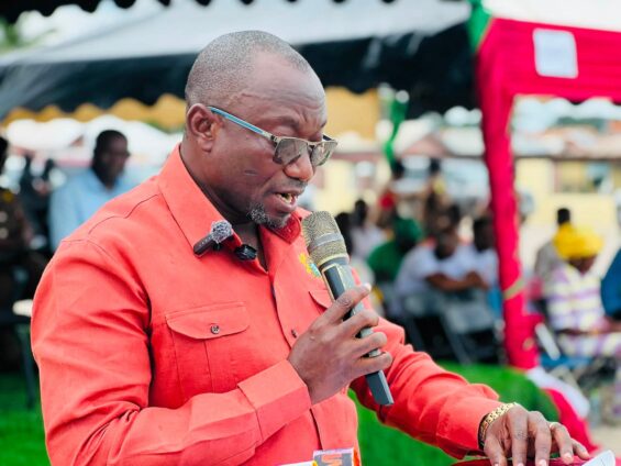 Bono East Regional Minister, Francis Owusu Antwi,