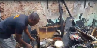 Mother appeals for support after fire destroys mother’s home, school belongings of SHS fresher at Agona Nsabaa