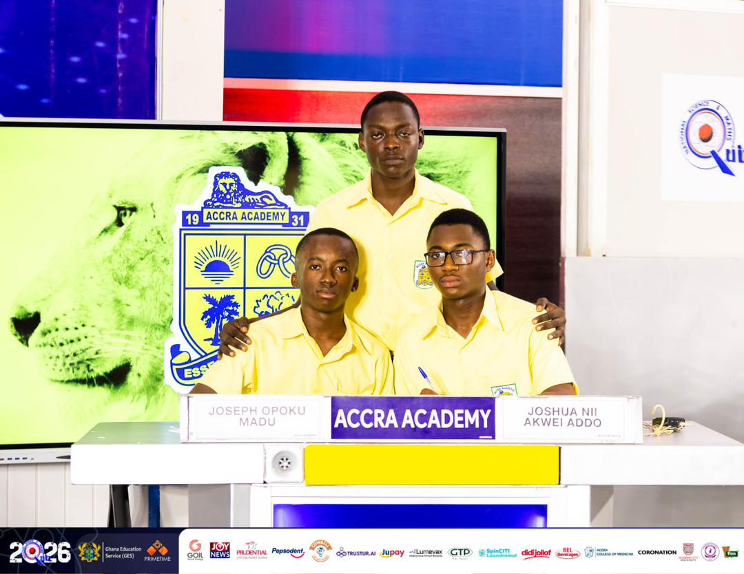 2026 NSMQ: Accra Academy breaks jinx; qualifies to finals for very first time - Adomonline