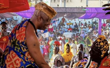 Ga Mantse’s Fetu Afahye entry: A proud Ga moment