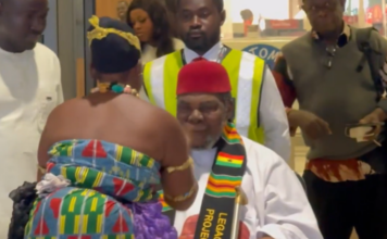 Pete Edochie arrives in Ghana for launch of Legacy Project