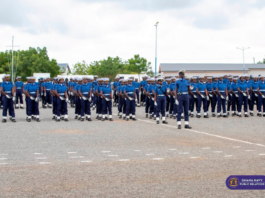 Passing out ceremony held for 346 Ghana Navy recruits after weeks of intensive training