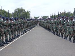 Ghana Army warns new soldiers against social media misuse, uniform abuse