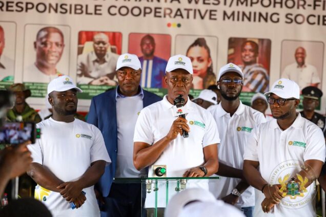 Government launches rCOMSDEP in Ahanta West and Mpohor Fiase to promote responsible small-scale mining