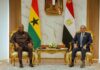 President John Dramani Mahama and Egyptian President Abdel Fattah el-Sisi have agreed to deepen cooperation between Ghana and Egypt in defence, pharmaceuticals, trade and infrastructure.
