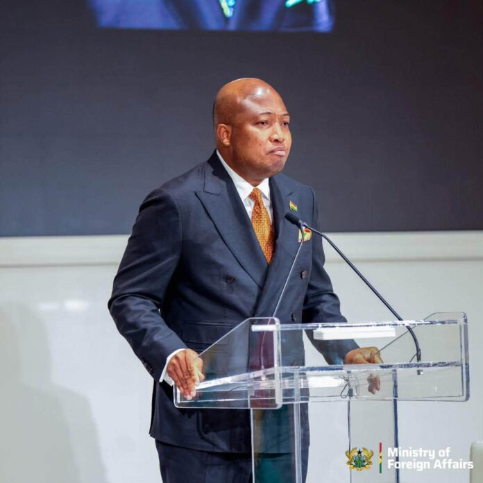 Foreign Affairs Minister Samuel Okudzeto Ablakwa