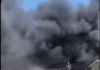 Firefighters battle blaze behind Amasaman China Mall
