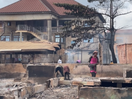 Fire destroys stalls and goods at Tafo Moro Market in Kumasi