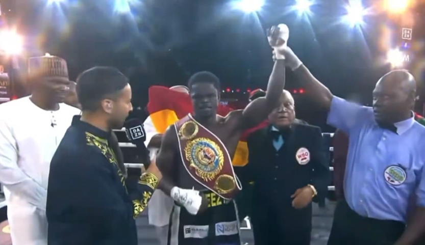 Freezy Macbones Clinches WBO Africa Light Heavyweight Crown in Lagos