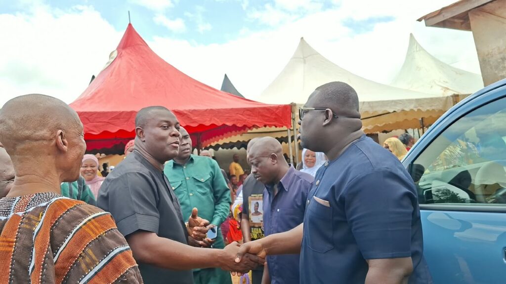 NDC Delegation Honors Late Mampong Constituency Organizer at Islamic Funeral