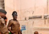 Eastern Regional Fire Officer visits firefighter injured in Koforidua building collapse